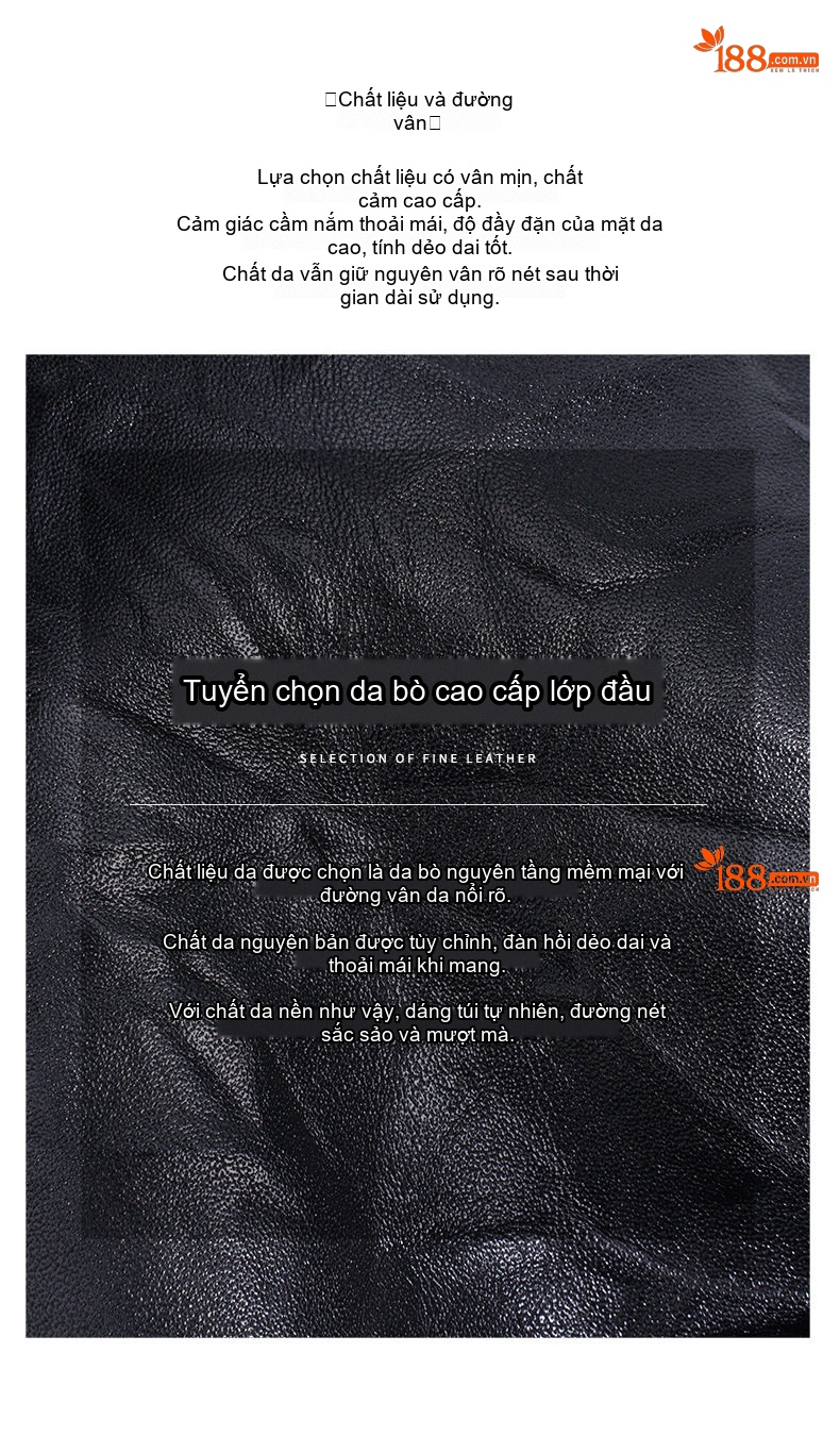 Túi Đeo Vai Nữ Da Bóng Họa Tiết Nhăn Cao Cấp Dáng Tròn Mini Màu Đen, Trắng, Bạc chi tiết 9