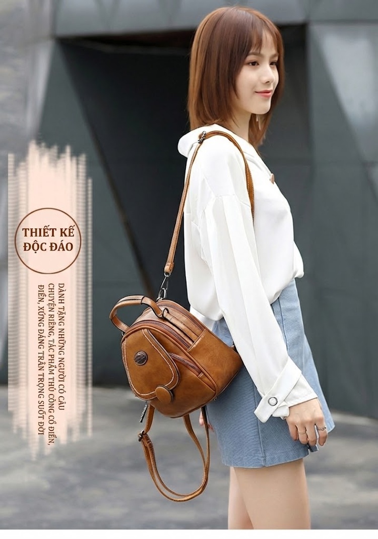 Túi Đeo Vai Nữ Da Bóng Retro Vintage Mini Cầm Tay, Đeo Chéo, Đeo Vai Màu Nâu Cổ Điển, Đen Dễ Phối, Đỏ Rượu Vang, Xanh Biển Hồ... chi tiết 2