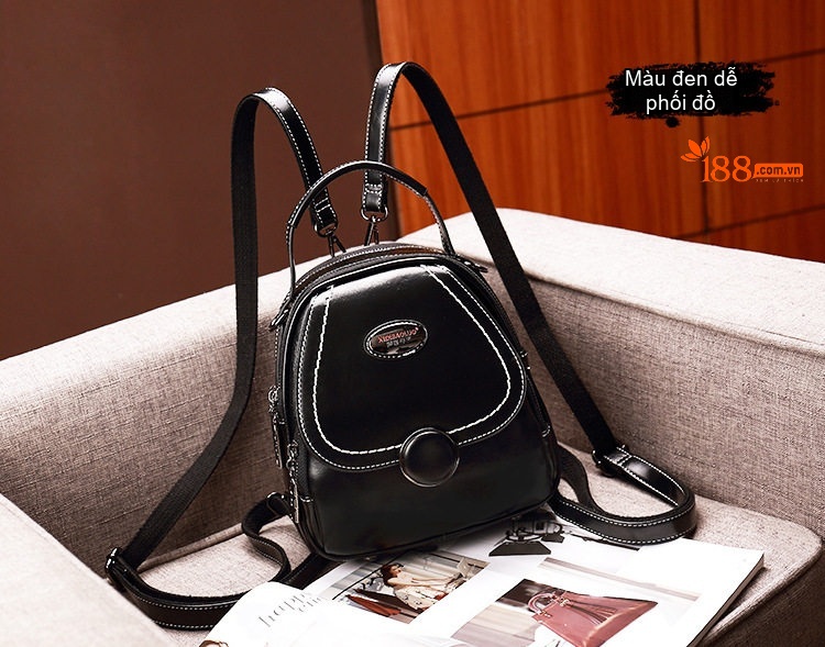Túi Đeo Vai Nữ Da Bóng Retro Vintage Mini Cầm Tay, Đeo Chéo, Đeo Vai Màu Nâu Cổ Điển, Đen Dễ Phối, Đỏ Rượu Vang, Xanh Biển Hồ... chi tiết 21