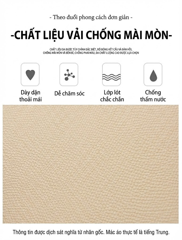 Túi Đeo Vai Nữ Da Bóng Thiết Kế Tối Giản Thời Trang Màu Kem, Đen chi tiết 4