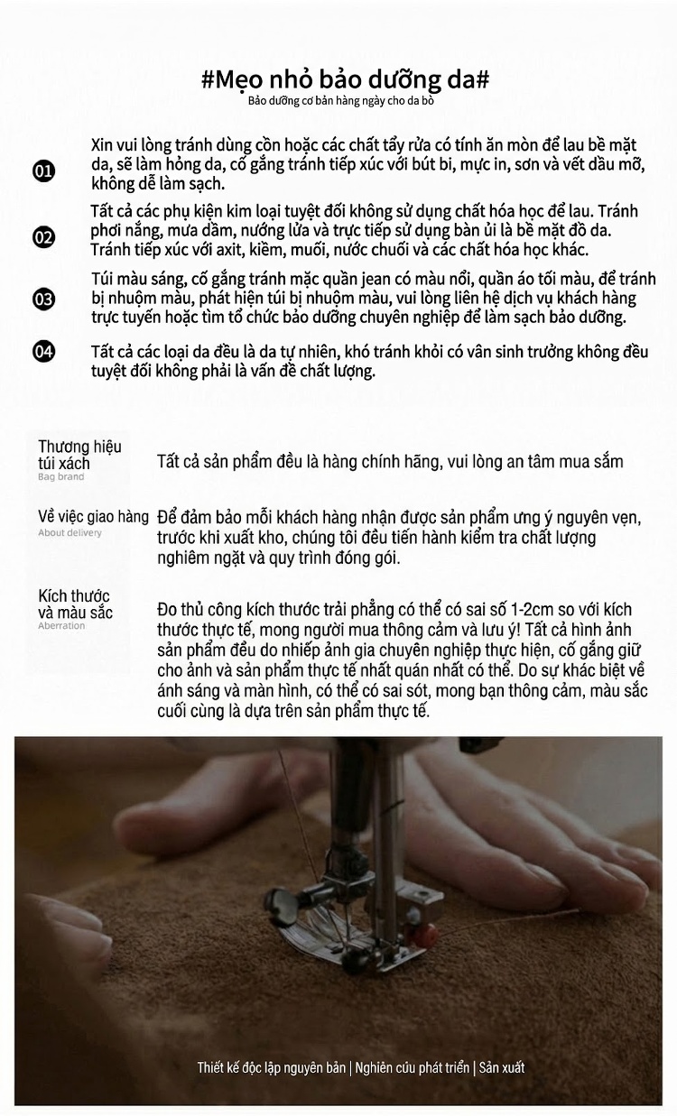 Túi Đeo Vai Nữ Da Bóng Trám Ô Đeo Nách Túi Kẹp Nách Mini Dây Xích Đeo Chéo Màu Đen, Trắng chi tiết 15