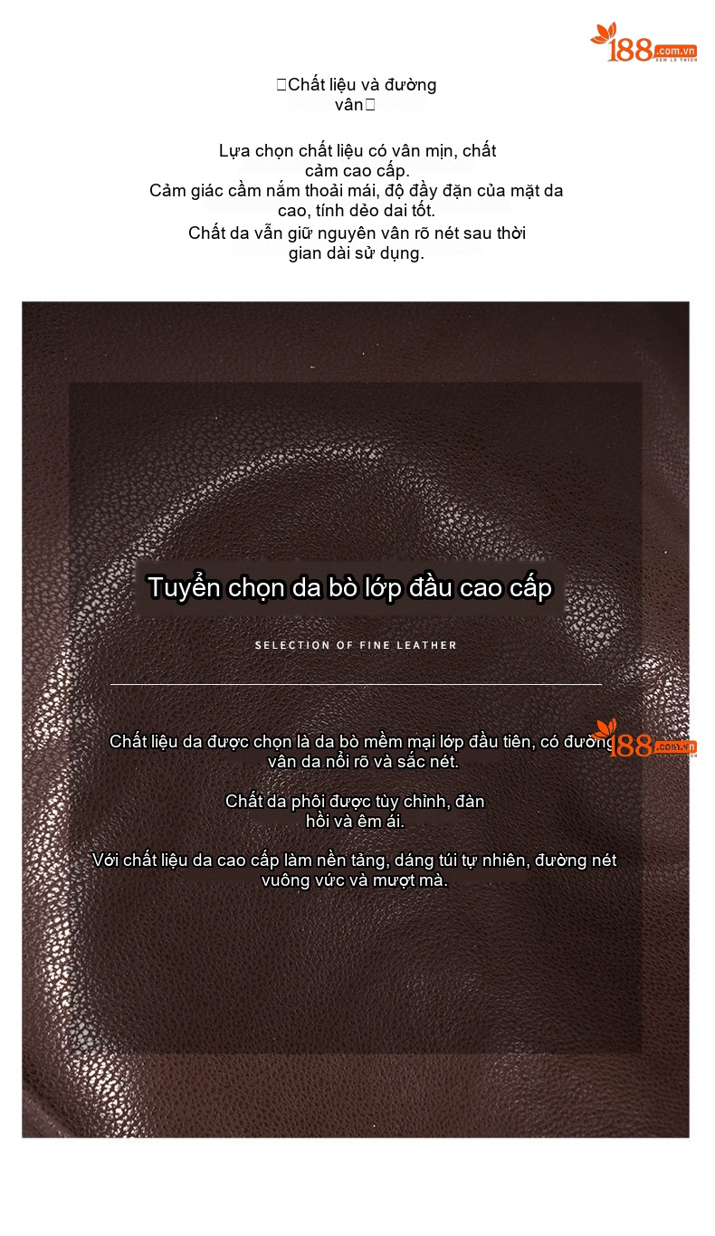 Túi Đeo Vai Nữ Da Mềm Kiểu Dáng Bánh Bao Retro Nhật Bản Màu Đen, Nâu chi tiết 11