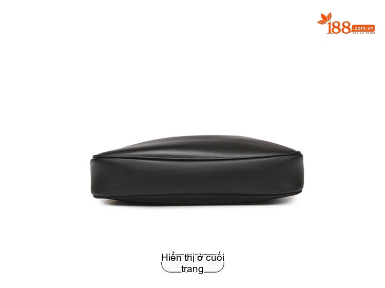 Túi Đeo Vai Nữ Da Mềm Thời Trang Công Sở Đựng Vừa A4 Màu Đen, Nâu chi tiết 16