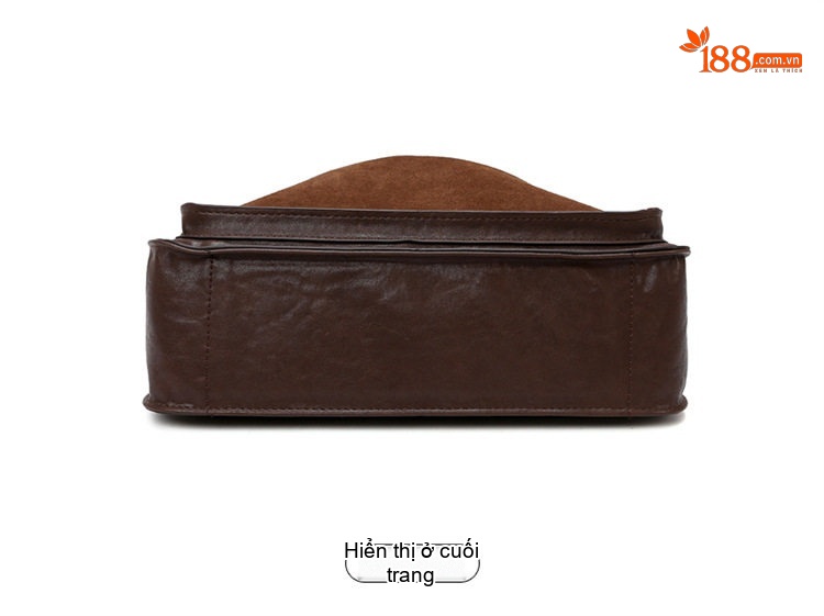 Túi Đeo Vai Nữ Da Mờ Dáng Postman Sang Trọng, Túi Xách Tay, Túi Đeo Chéo Công Sở Sức Chứa Lớn Màu Nâu, Đỏ Rượu, Đen chi tiết 26