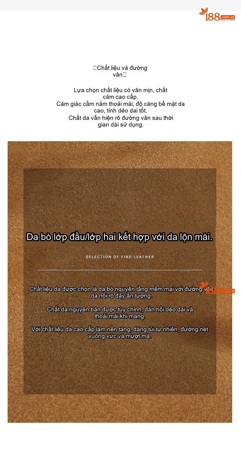 Túi Đeo Vai Nữ Da Mờ Thiết Kế Lưỡi Liềm Phong Cách Thời Trang Màu Nâu, Be chi tiết 9