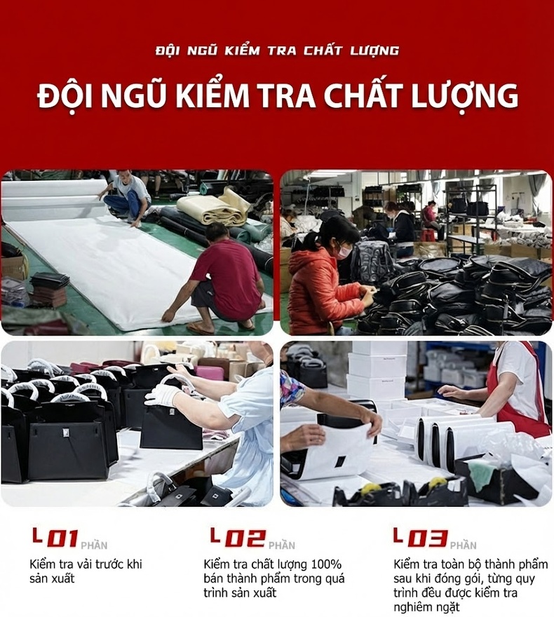Túi Đeo Vai Nữ Da Thật Cao Cấp Phong Cách Tối Giản Màu Đỏ, Nâu chi tiết 39