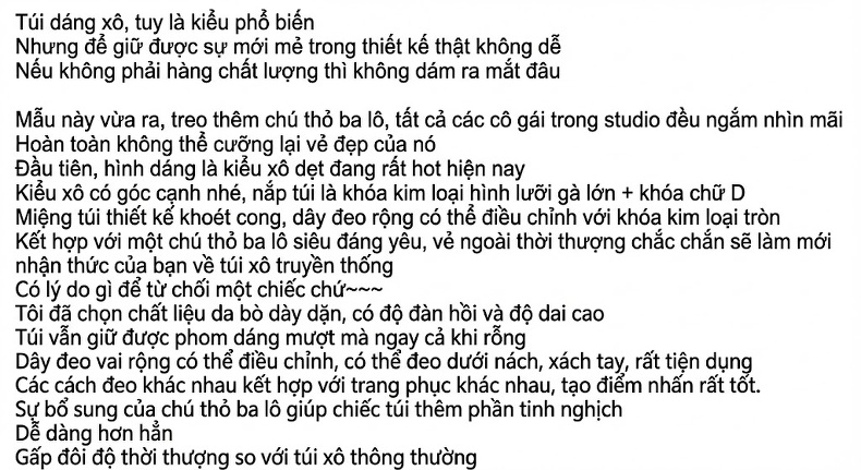 Túi Đeo Vai Nữ Da Thật Dáng Thùng Lớn Phong Cách Công Sở Màu Nâu chi tiết 1