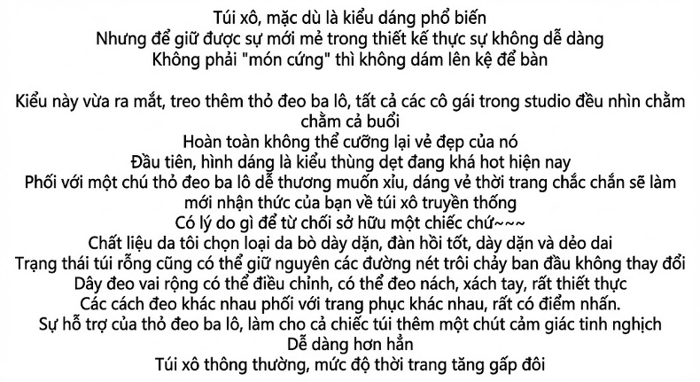 Túi Đeo Vai Nữ Da Thật Dáng Tote Đựng Vừa A4 Màu Nâu chi tiết 2