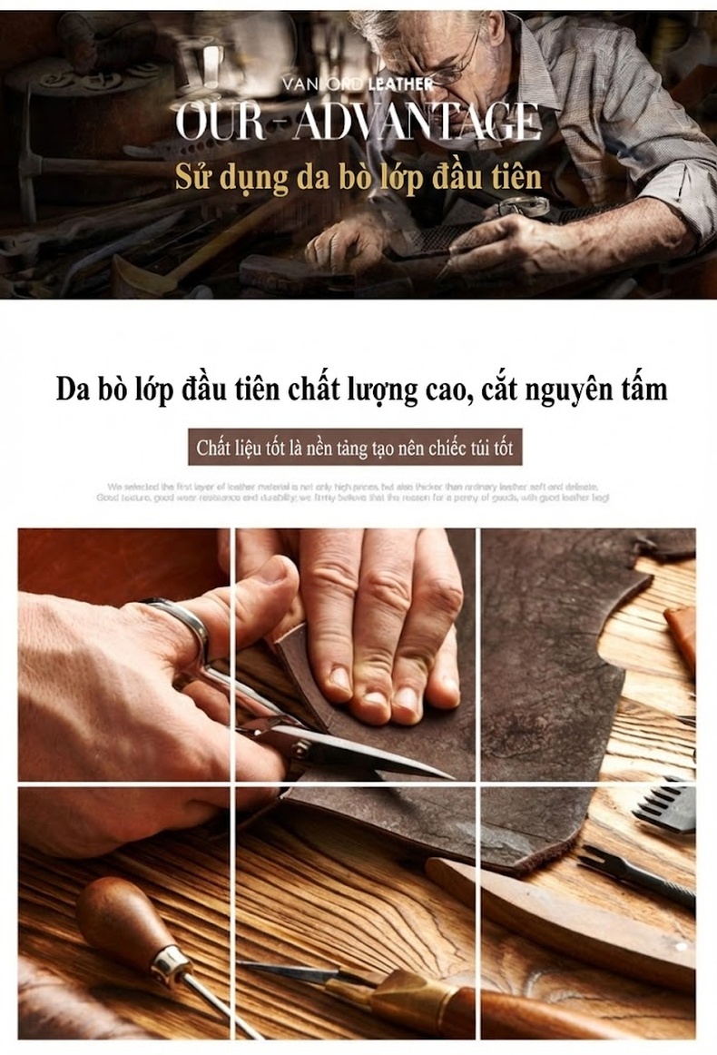 Túi Đeo Vai Nữ Da Thật Dáng Tròn Phong Cách Châu Âu Màu Nâu Đỏ chi tiết 2