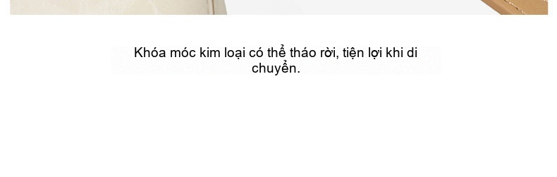 Túi Đeo Vai Nữ Da Thật Kiểu Cặp Cambridge, Túi Xách Tay Nhỏ Cao Cấp Màu Trắng Kem chi tiết 19