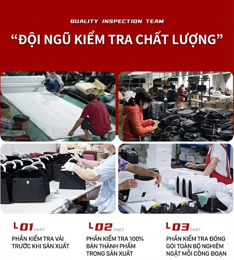 Túi Đeo Vai Nữ Da Thật Vân Cá Sấu Manhattan Kelly Bag Phong Cách Retro Màu Đen chi tiết 21