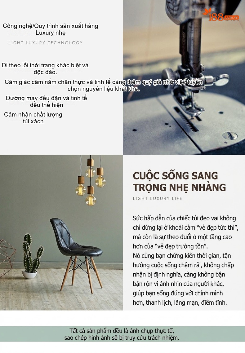 Túi Đeo Vai Nữ Hình Trái Tim Chần Trám Dây Xích Kim Loại Phong Cách Tiểu Thư Màu Đen, Trắng, Hồng chi tiết 26