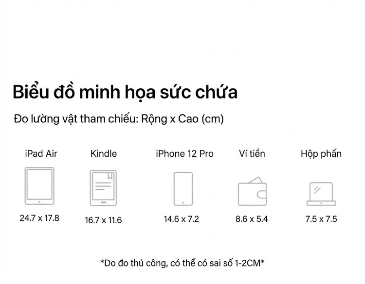 Túi Đeo Vai/Túi Tote Nữ Da Mờ Sức Chứa Lớn Phong Cách Công Sở Màu Nâu chi tiết 4