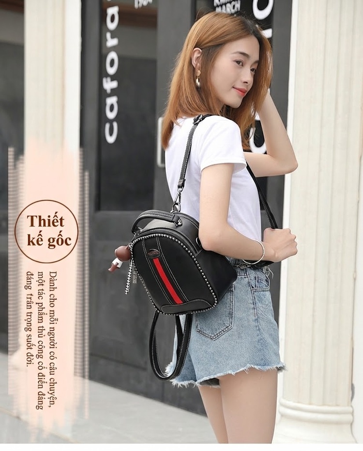 Túi Đeo Vai/Túi Xách Tay Nữ Đính Hạt Phong Cách Thời Trang Màu Đen, Đỏ, Xanh... chi tiết 1