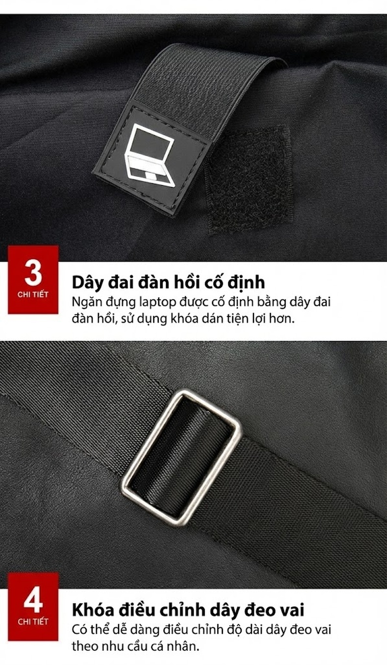 Túi Du Lịch Nam Da Thật Sức Chứa Lớn Phong Cách Thời Trang Màu Đen, Nâu chi tiết 17
