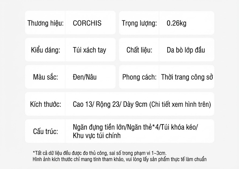 Túi Đựng Đồ Cá Nhân Nam Da Mềm Khóa Số Sức Chứa Lớn Màu Đen, Nâu chi tiết 14