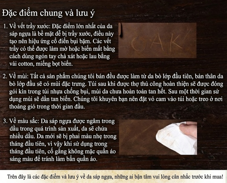 Túi Đựng Tài Liệu/Laptop Nam Da Bò Lớn Cầm Tay Phong Cách Retro Màu Nâu, Đen chi tiết 22