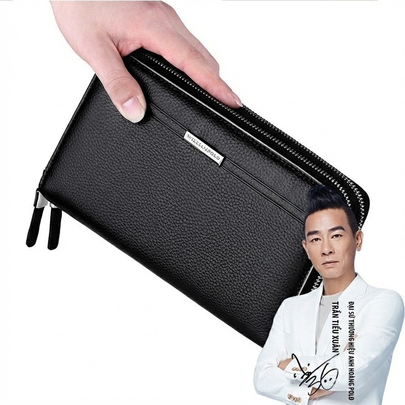 Túi Đựng Tài Liệu Nam Da Mờ Phong Cách Hàn Quốc chi tiết 18