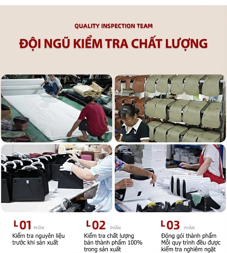 Túi Hobo Nữ Da Mờ Kiểu Bánh Bao Đeo Vai Đeo Chéo Phong Cách Công Sở Màu Nâu chi tiết 43