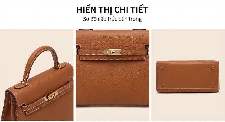 Túi Tote/Balo Nữ Da Mờ Phong Cách Retro Vintage, Túi Đeo Vai/Xách Tay Công Sở, Dung Tích Lớn Màu Nâu, Đen chi tiết 22