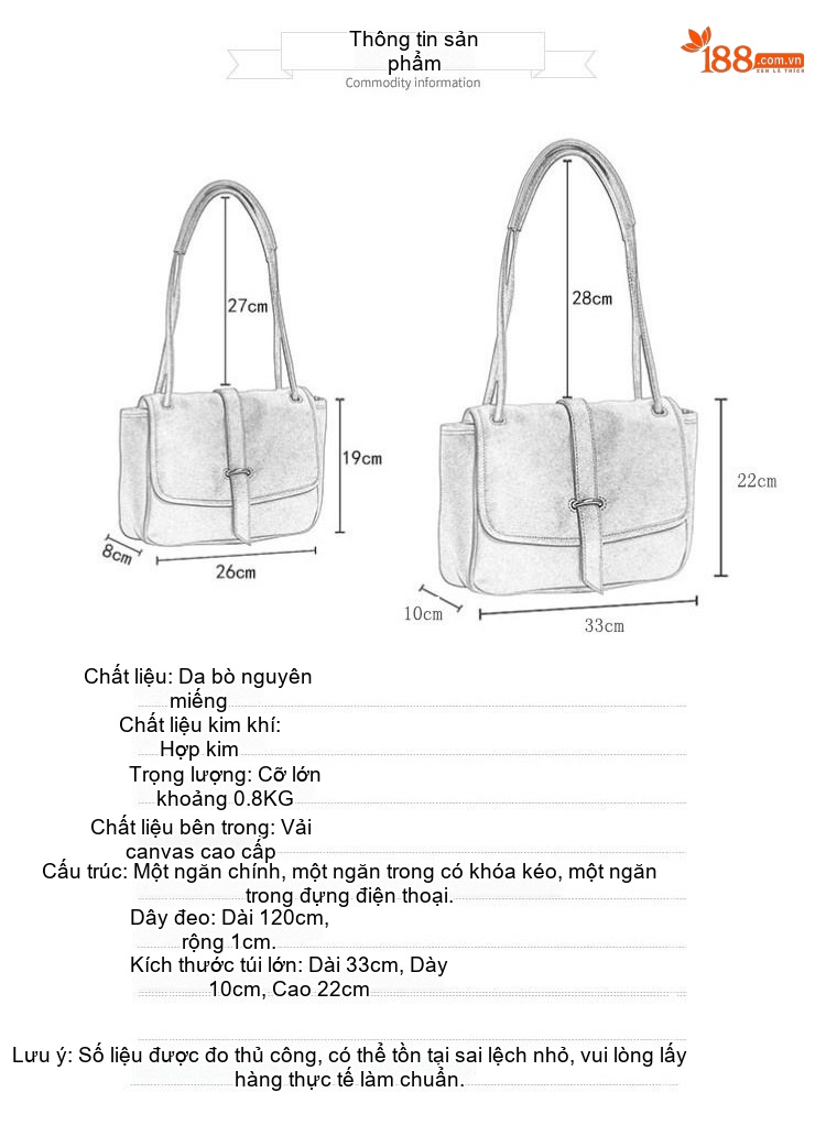 Túi Tote Da Bóng Đựng Tài Liệu Khổ Lớn Đeo Vai, Đeo Chéo Màu Đen, Nâu chi tiết 1