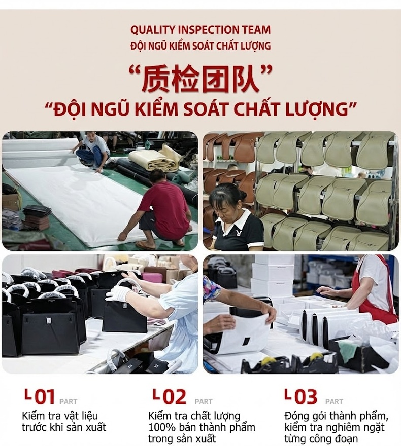 Túi Tote Da Mờ Sức Chứa Lớn Đeo Vai Phong Cách Tiểu Thư Màu Nâu, Nâu Đậm chi tiết 25