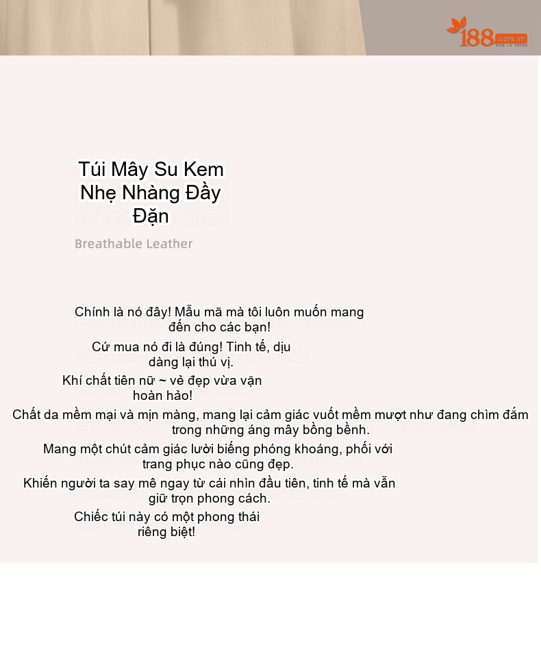Túi Tote Da Thật Đeo Vai/Chéo Lớn Phong Cách Công Sở Màu Đen chi tiết 2
