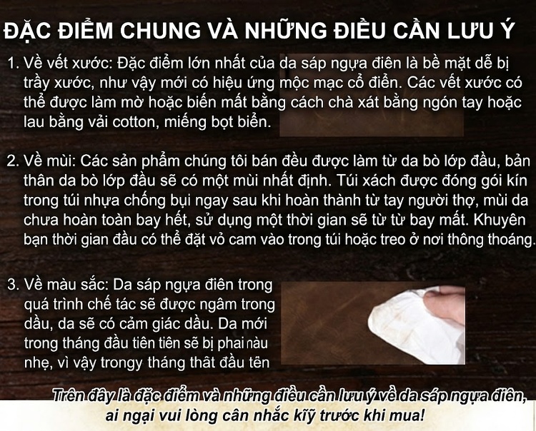 Túi Tote Nam Da Thật Sức Chứa Lớn Đựng Laptop Phong Cách Cổ Điển Màu Nâu chi tiết 30