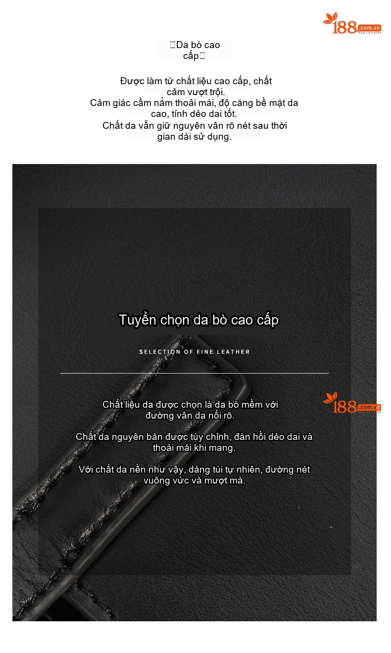 Túi Tote Nữ Da Bò Công Sở Đựng Tài Liệu Khổ Lớn Màu Đen, Kem chi tiết 7