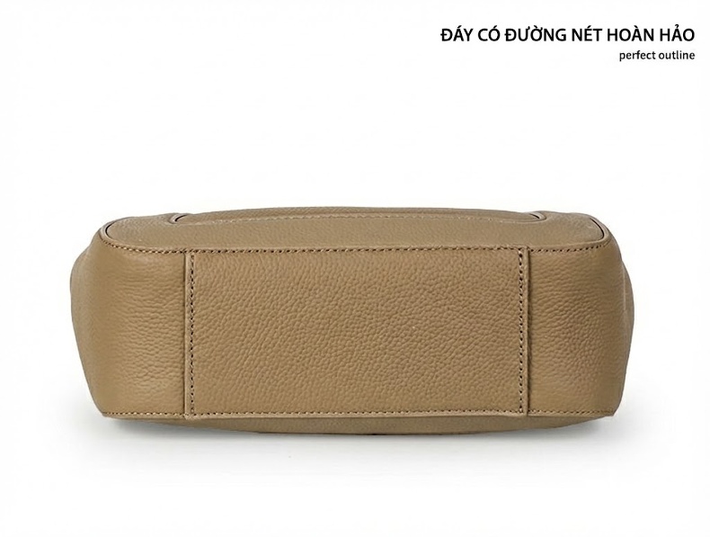 Túi Tote Nữ Da Bò Công Sở Thời Trang Màu Mơ chi tiết 14