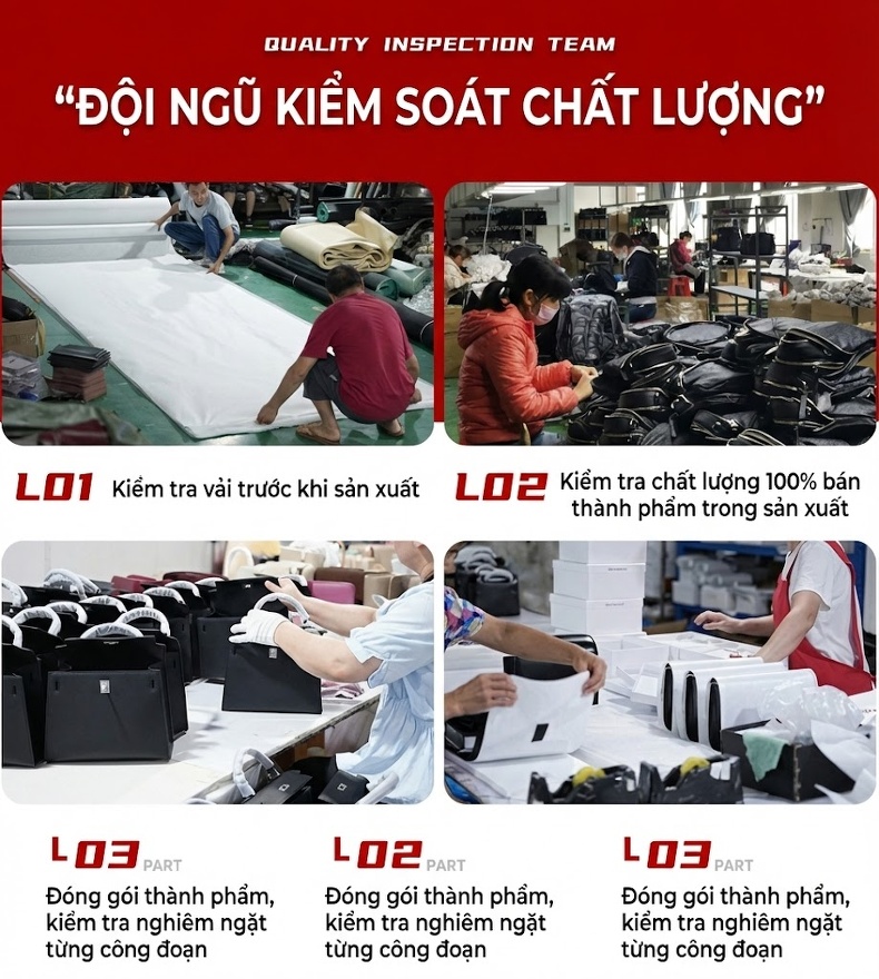 Túi Tote Nữ Da Bò Đan Dây Sức Chứa Lớn Cao Cấp Màu Đen, Kem chi tiết 24