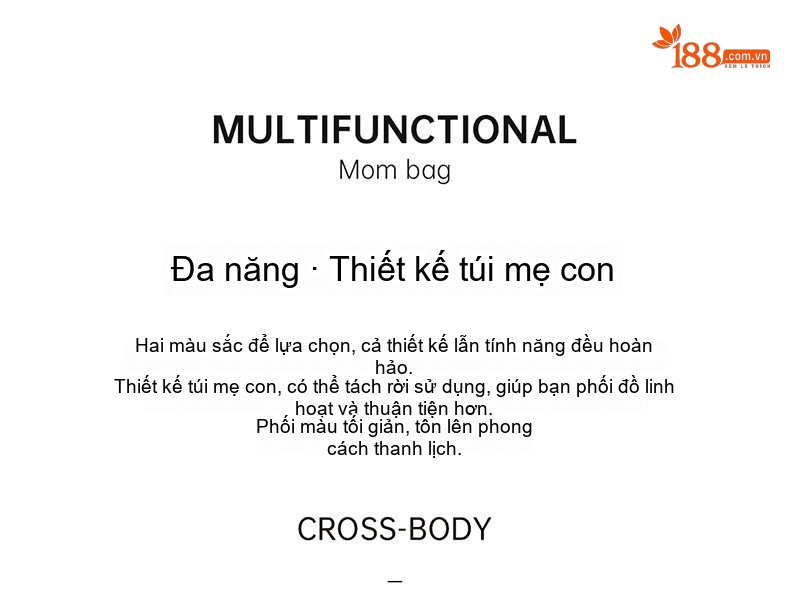 Túi Tote Nữ Da Bò Đeo Vai/Xách Tay/Đeo Chéo Phong Cách Retro Màu Nâu, Đen chi tiết 2