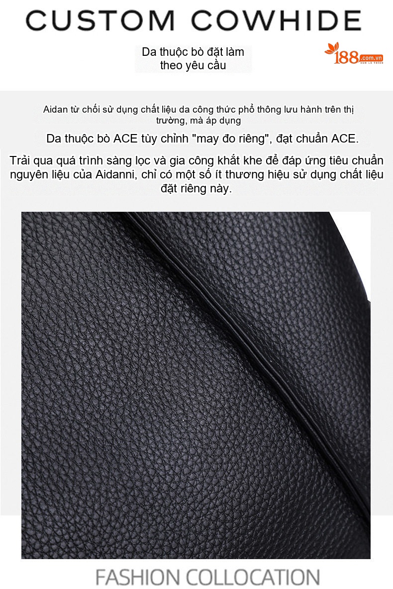 Túi Tote Nữ Da Bò Dung Tích Lớn Túi Đeo Vai Thời Trang Túi Xách Tay Màu Đen chi tiết 10