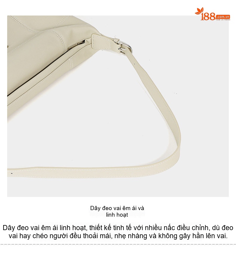 Túi Tote Nữ Da Bò Sức Chứa Lớn Đeo Vai Công Sở Thời Trang chi tiết 7