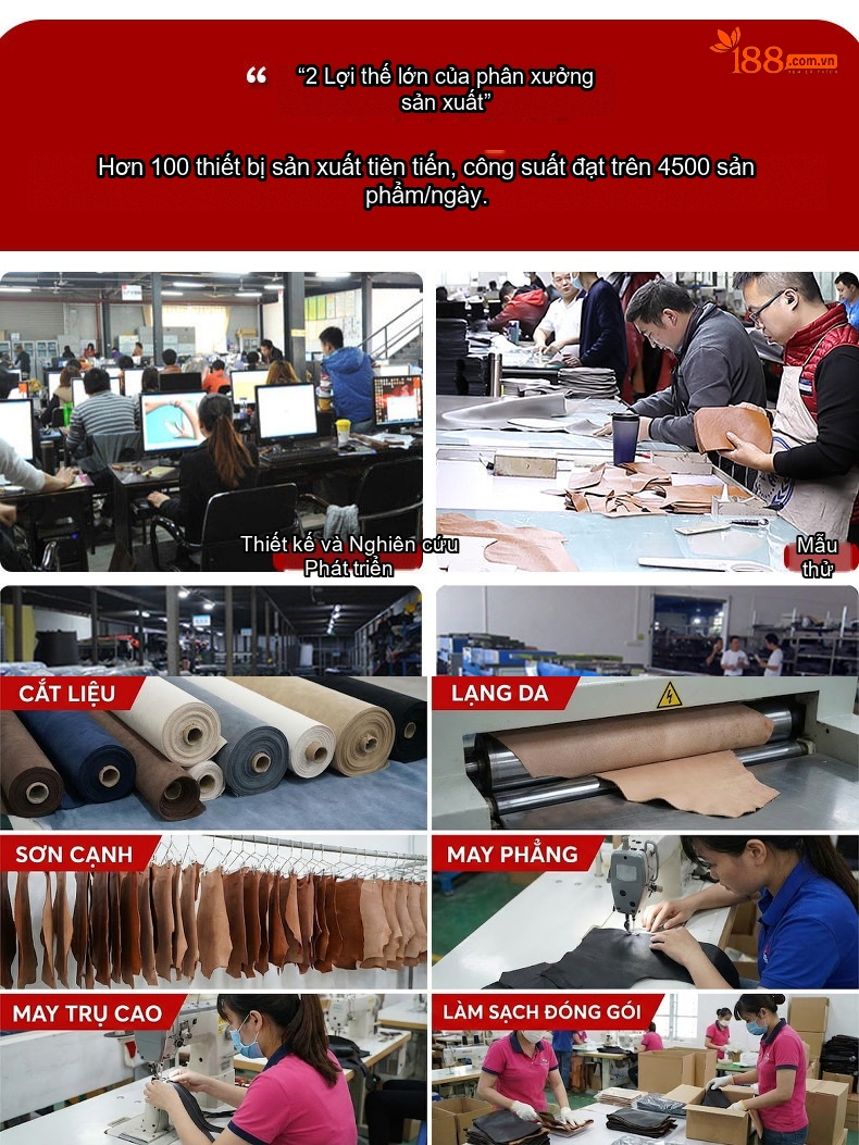 Túi Tote Nữ Da Bò Thiết Kế Độc Đáo Đeo Vai, Đeo Chéo, Kẹp Nách Cao Cấp Màu Nâu, Kem chi tiết 12