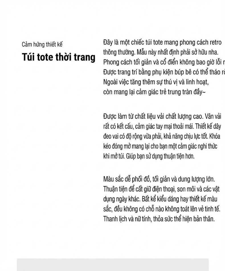 Túi Tote Nữ Da Bóng Họa Tiết Classic Công Sở Đựng Vừa A4 Màu Nâu chi tiết 1