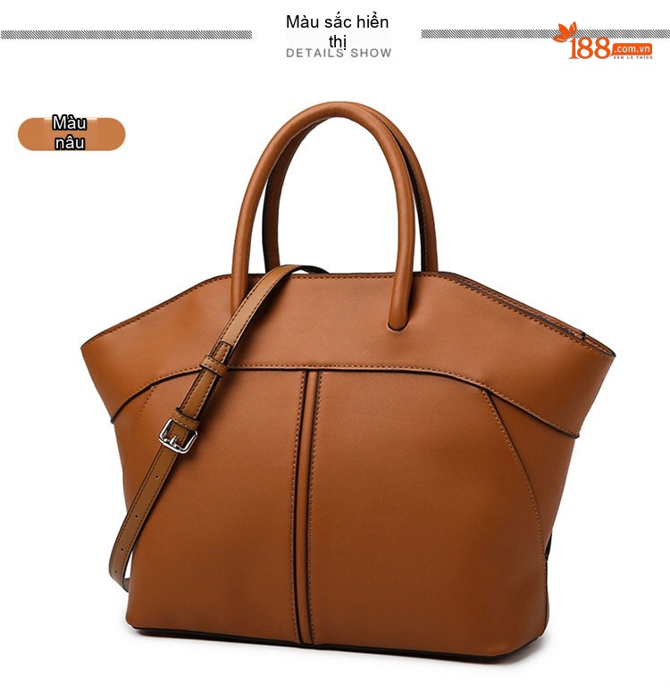 Túi Tote Nữ Da Mềm Cỡ Lớn Công Sở Thời Trang chi tiết 22