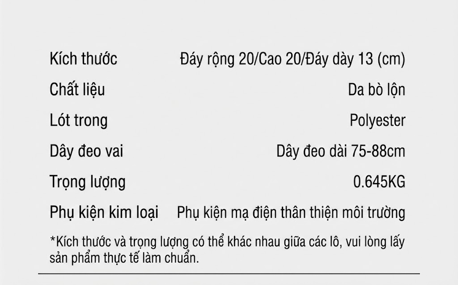 Túi Tote Nữ Da Mềm Đeo Vai/Xách Tay/Đeo Chéo Kiểu Túi Rổ Đi Làm Màu Nâu chi tiết 3