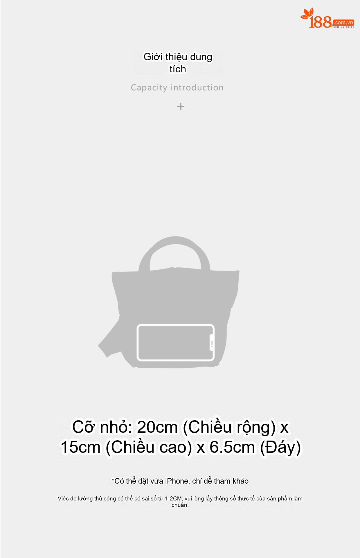 Túi Tote Nữ Da Mềm Đeo Vai/Xách Tay/Đeo Chéo Kiểu Túi Rổ Đi Làm Màu Nâu chi tiết 6