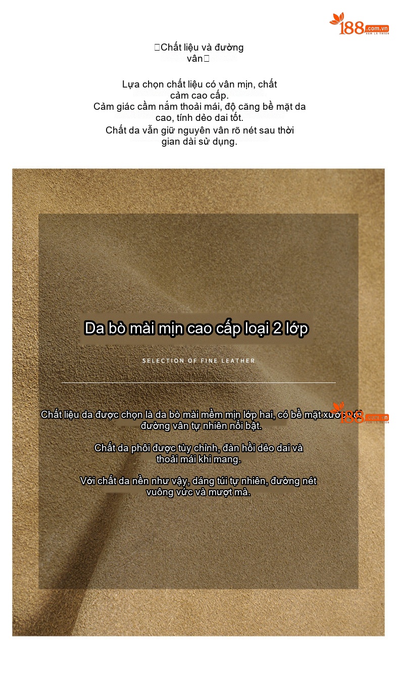 Túi Tote Nữ Da Mờ Đeo Vai Size Lớn Phong Cách Công Sở Màu Nâu, Be chi tiết 10