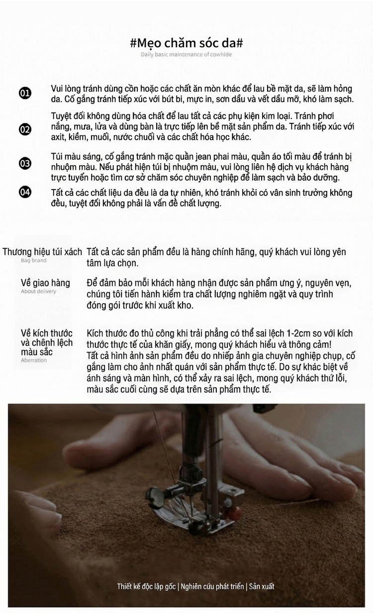 Túi Tote Nữ Da Mờ Dung Tích Lớn Thời Trang Túi Xách Tay Nữ Túi Đeo Chéo Màu Đen chi tiết 18