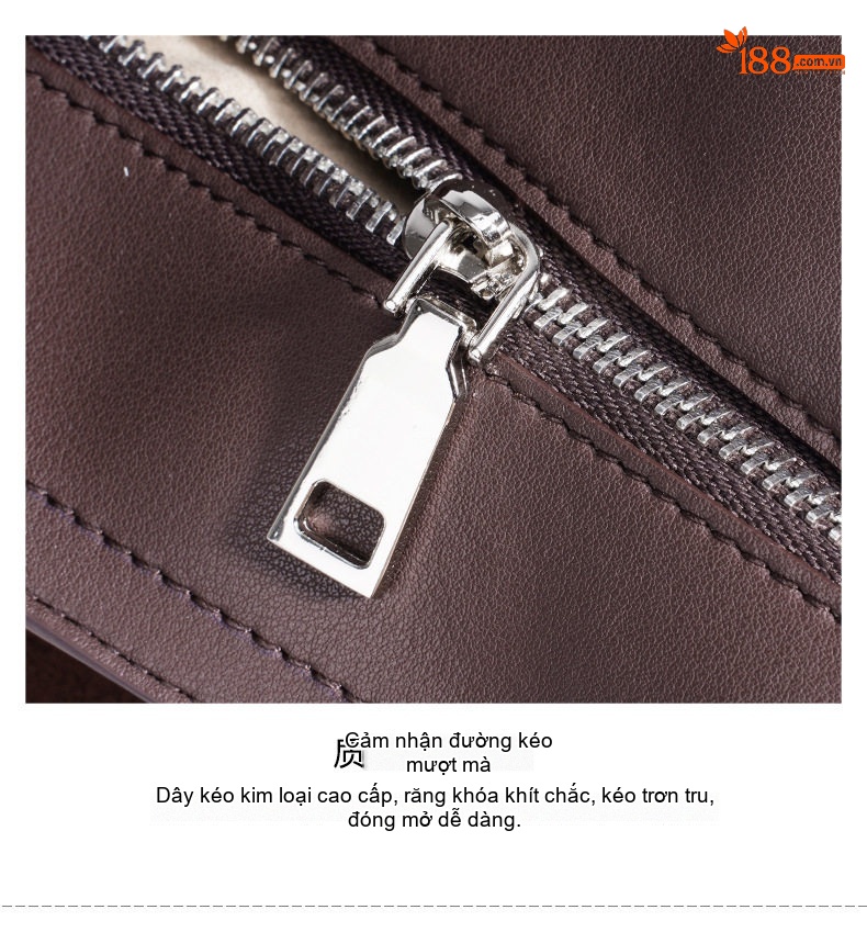Túi Tote Nữ Da Mờ Sức Chứa Lớn Phong Cách Hàn Quốc Màu Nâu chi tiết 14