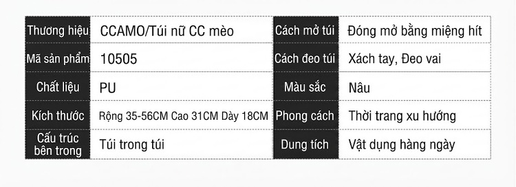 Túi Tote Nữ Da PU Đeo Vai Dáng Lớn Phong Cách Hàn Quốc Màu Đen, Trắng chi tiết 4