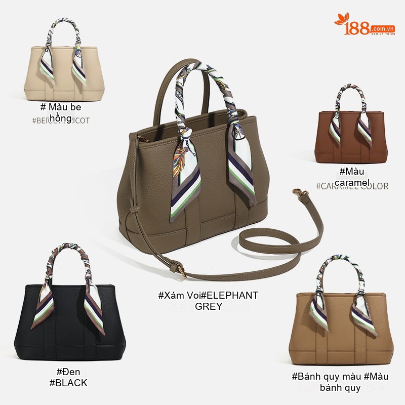 Túi Tote Nữ Da Thật Hoạ Tiết Vintage, Túi Xách Tay Nữ Đeo Vai Công Sở, Túi Đeo Chéo Nữ Lớn Màu Nâu chi tiết 17