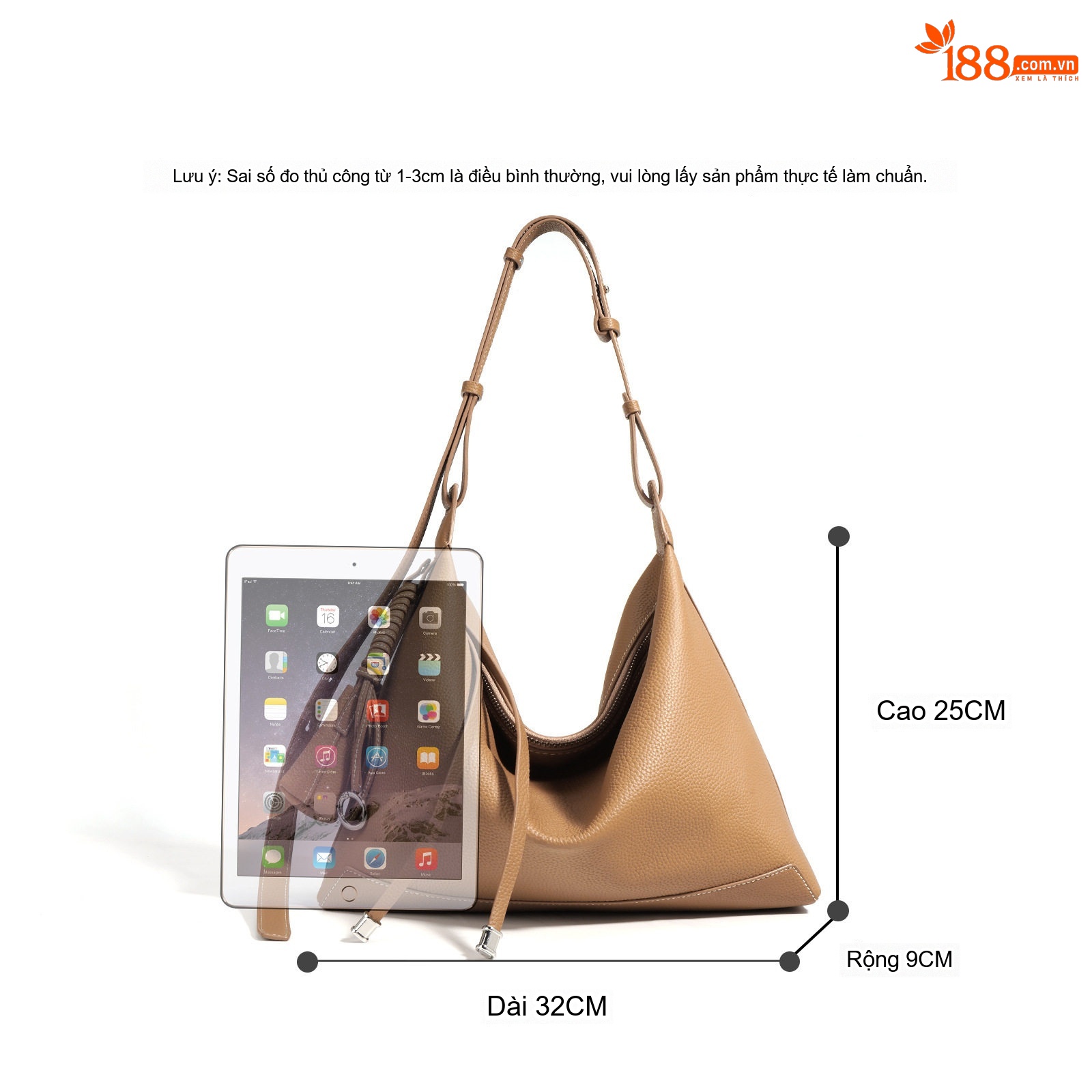 Túi Tote Nữ Đeo Vai Da Mờ Sức Chứa Lớn Phong Cách Tối Giản Màu Đen, Nâu, Xanh Rêu