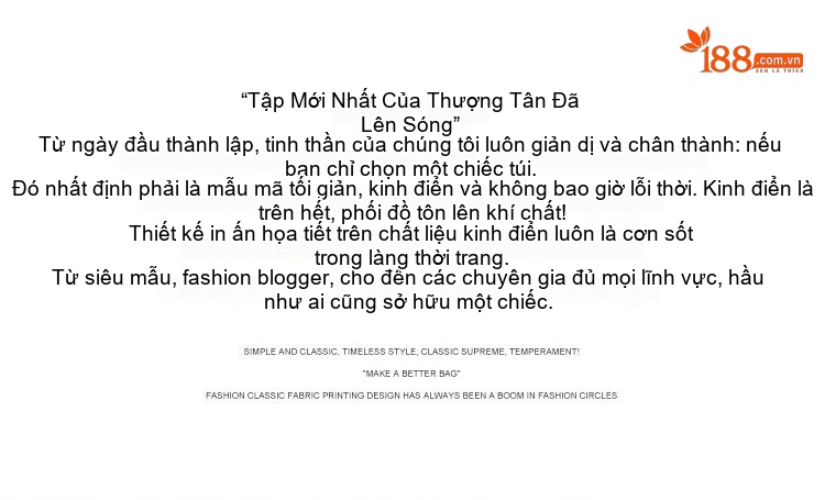Túi Tote Nữ Đeo Vai Lớn In Họa Tiết Phong Cách Thời Trang chi tiết 2