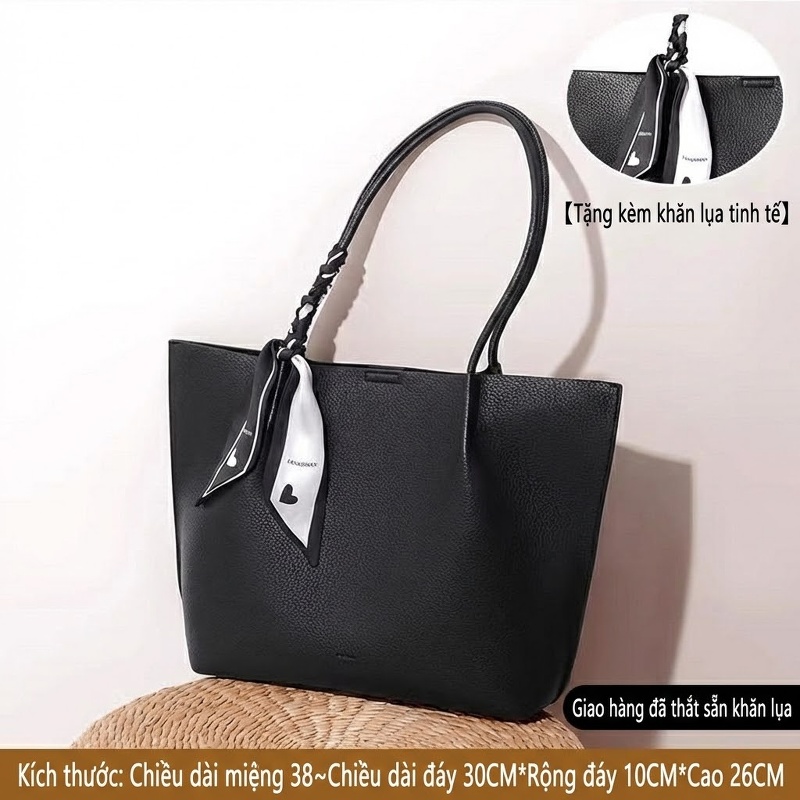 Màu đen [buộc khăn lụa và vận chuyển]