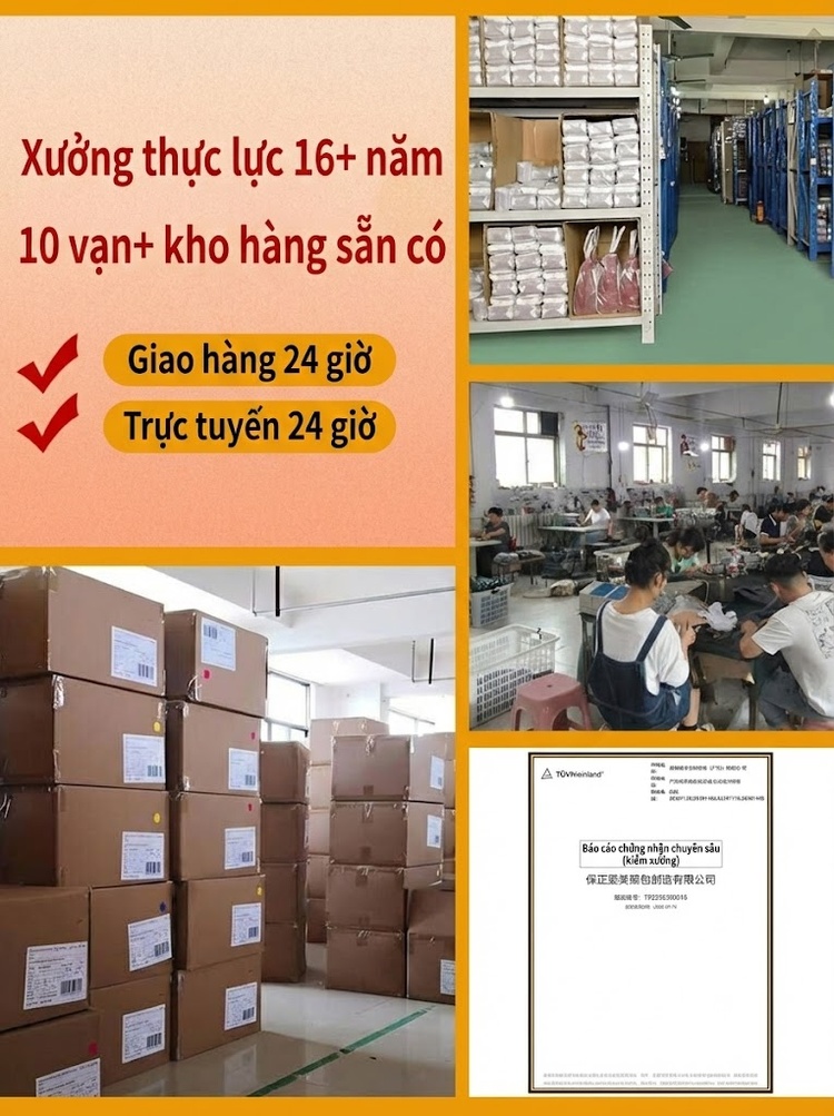 Túi Tote Nữ In Chữ Thời Trang Phong Cách Âu Mỹ Cỡ Lớn Màu Nâu chi tiết 2