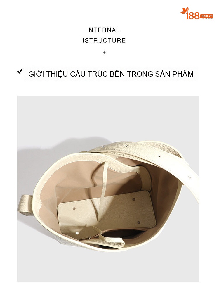 Túi Tote Nữ Thiết Kế Hoa Văn Tiểu Trà Phong Cách Du Mục, Túi Đeo Vai/Túi Đeo Chéo Sức Chứa Lớn Màu Nâu, Kem, Nâu Nhạt, Đen chi tiết 3