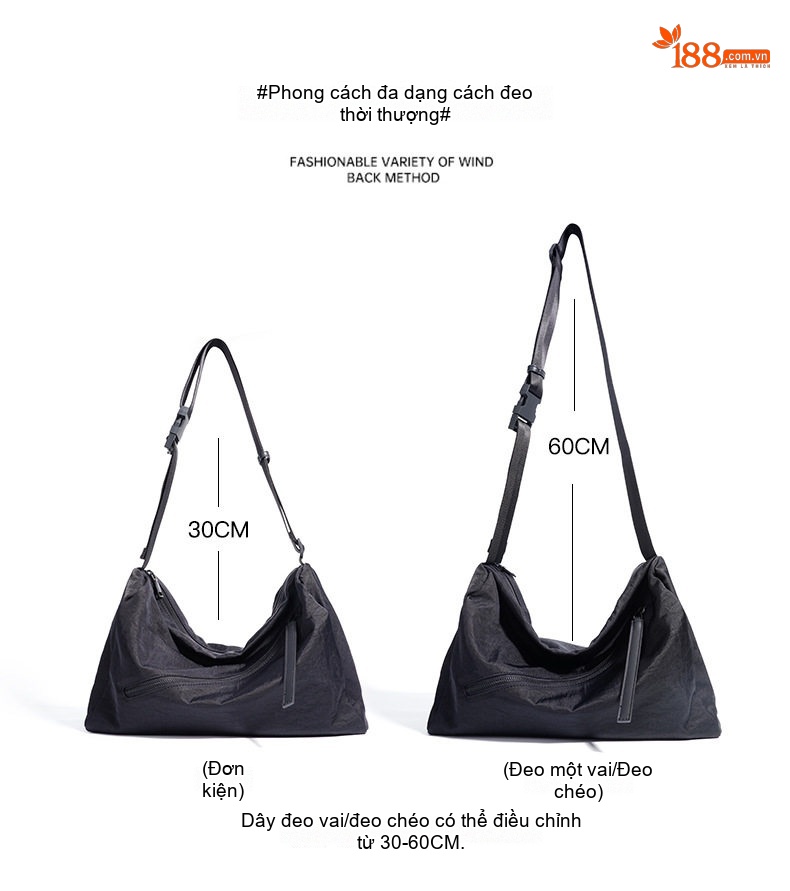 Túi Tote Nữ Vải Canvas Caro Lớn Phong Cách Hàn Quốc Nhật Bản Sức Chứa Lớn Thoải Mái Màu Đen chi tiết 10